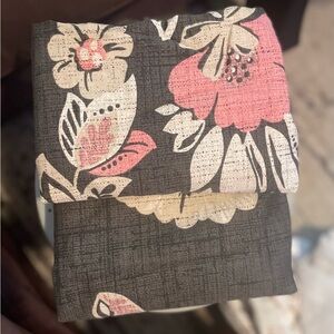 Threshold shower curtain